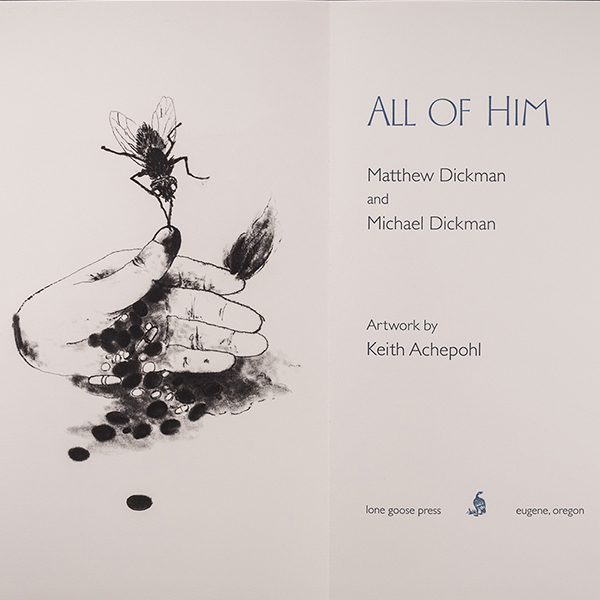 Cover with the image of a fly and a hand spilling coffee beans