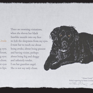 The text with a portrait of Ursula