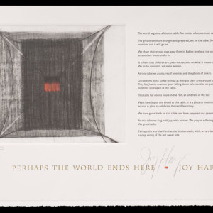 The braodside with image